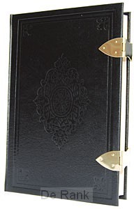 Gezinsbijbel G22k leer koperen sloten