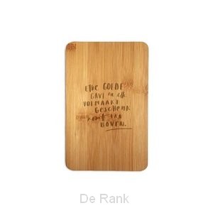 Bamboe broodplank - Elke goede gave