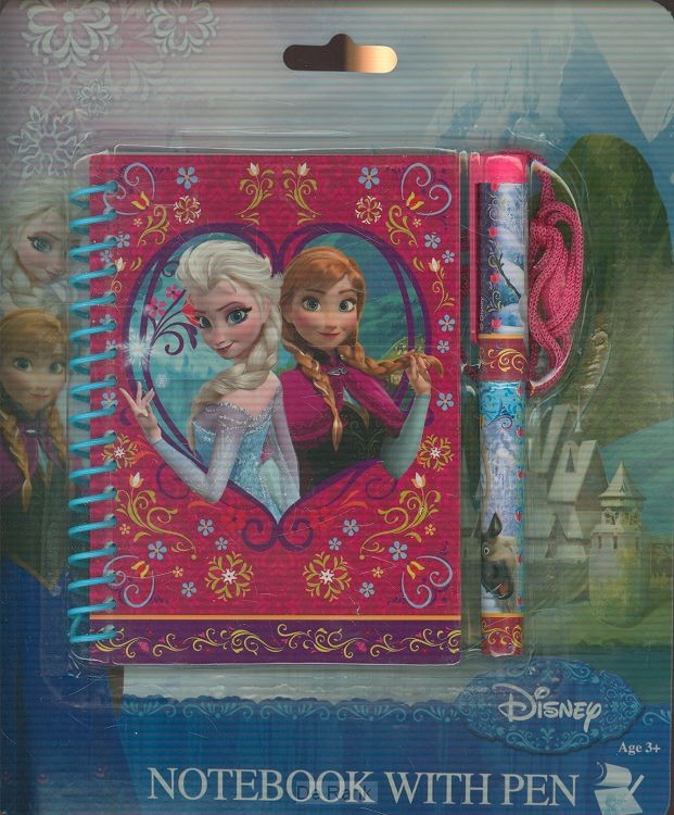 Frozen notitieboekje + pen