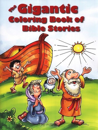 Gigantic Coloring book of bible stories