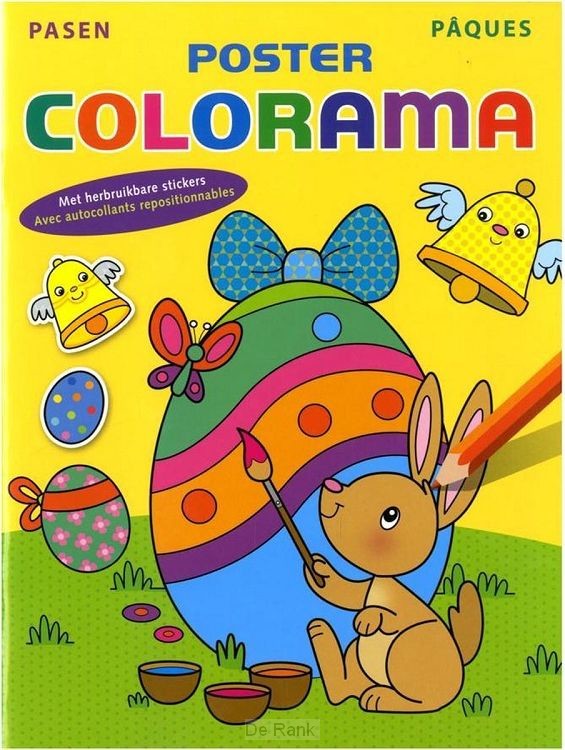 Colorama paaskleur/stickerboek