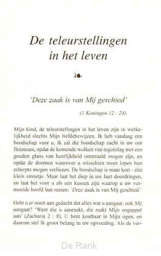 Teleurstellingen in het leven