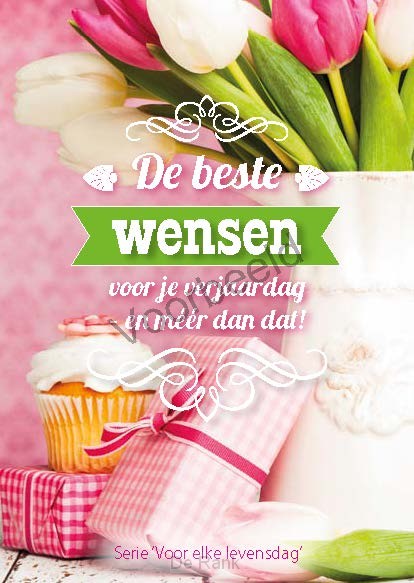 Beste wensen voor je verjaardag A6