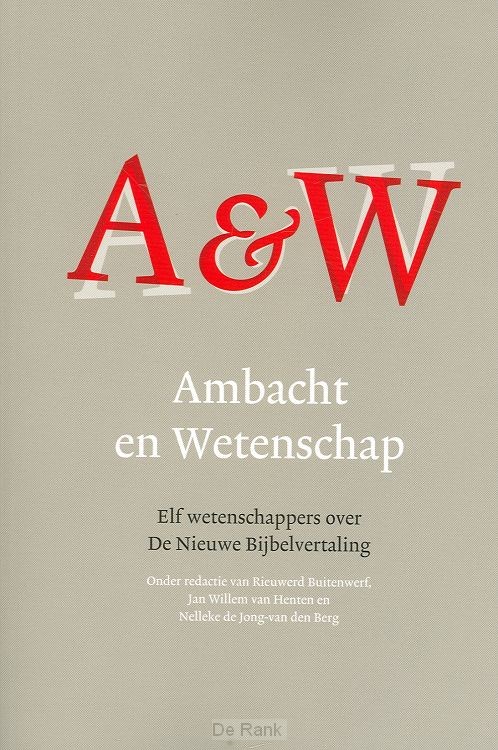 AMBACHT EN WETENSCHAP