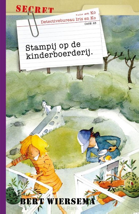 Stampij op de kinderboerderij - Detectivebureau Iris en Ko 23