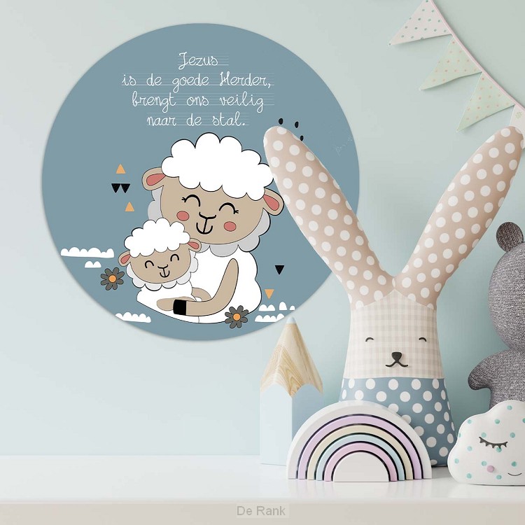 Muurcirkel Jezus is de Goede Herder