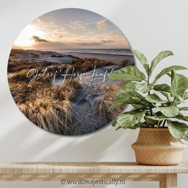 Muurcirkel Geloof hoop en liefde