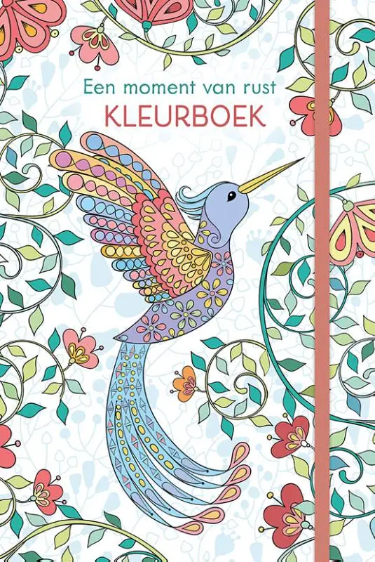 Moment van rust kleurboek