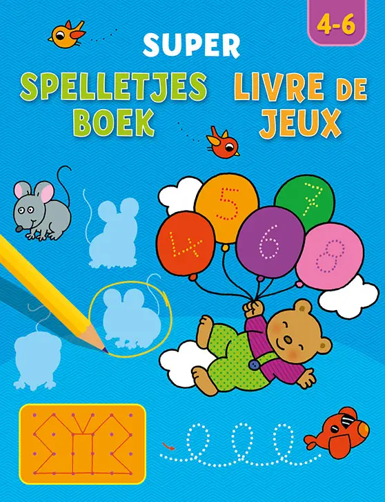 Super spelletjesboek, Livre de Jeux 4-6