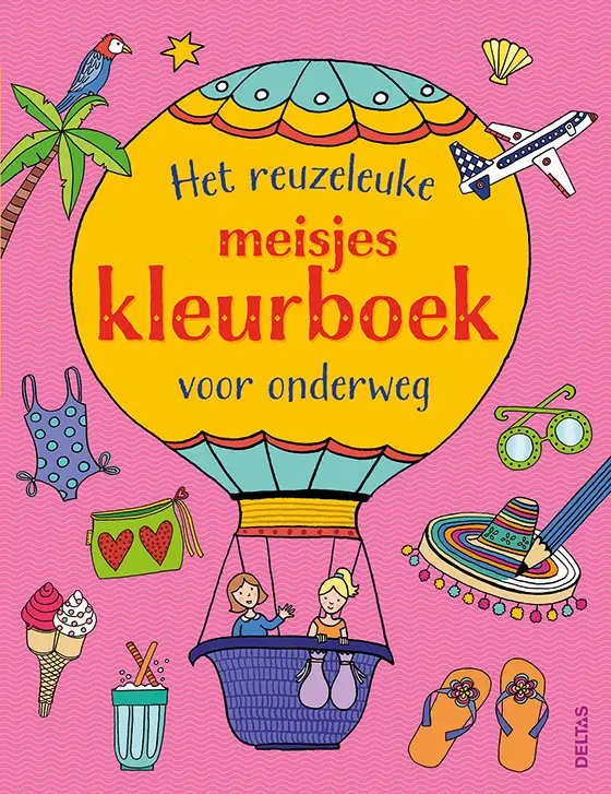 Het reuzeleuke meisjeskleurboek voor ond