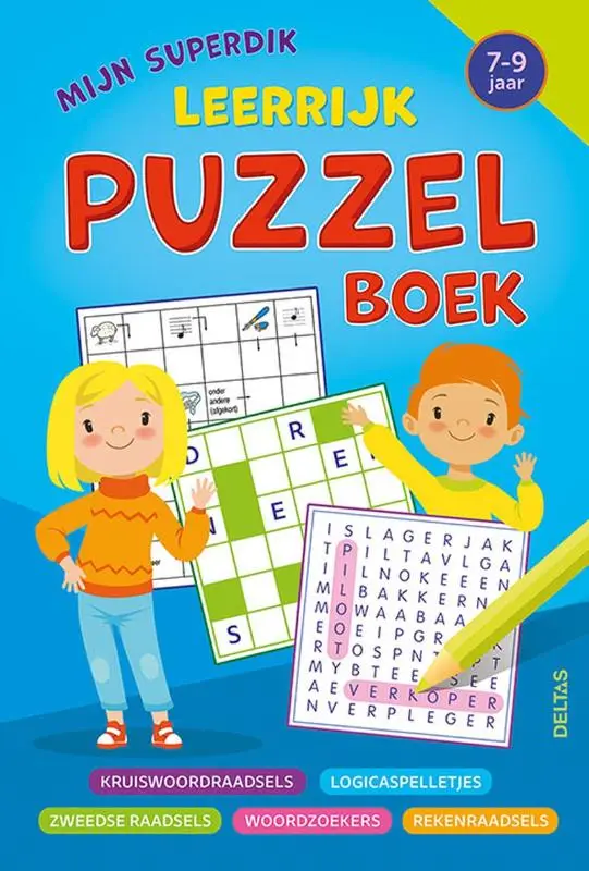 Mijn superdik leerrijk puzzelboek 7-9j