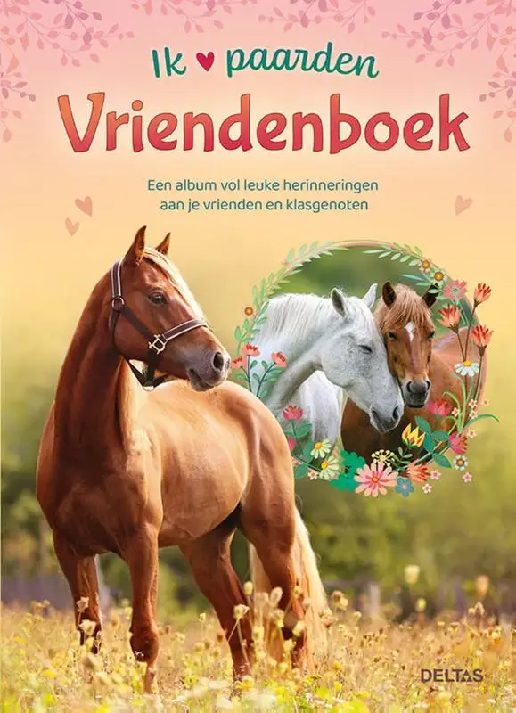 Ik hou van paarden vriendenboek