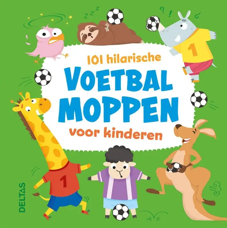 101 hilarische voetbalmoppen voor kinder