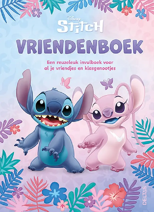 Disney stitch vriendenboek