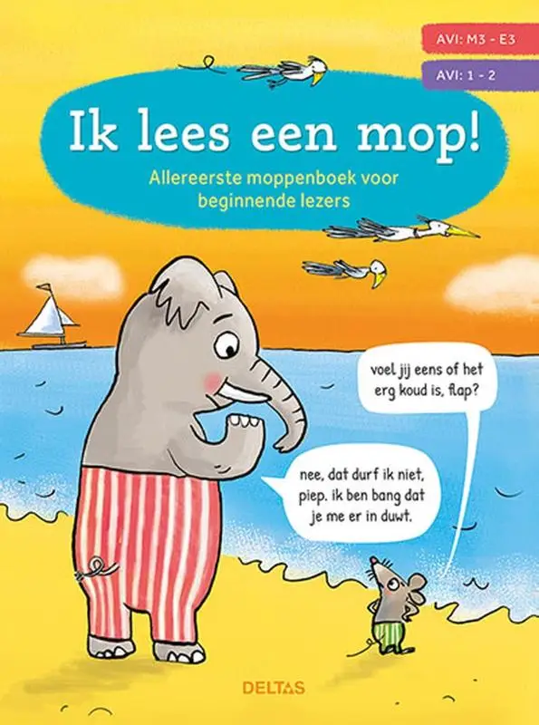 Ik lees een mop!