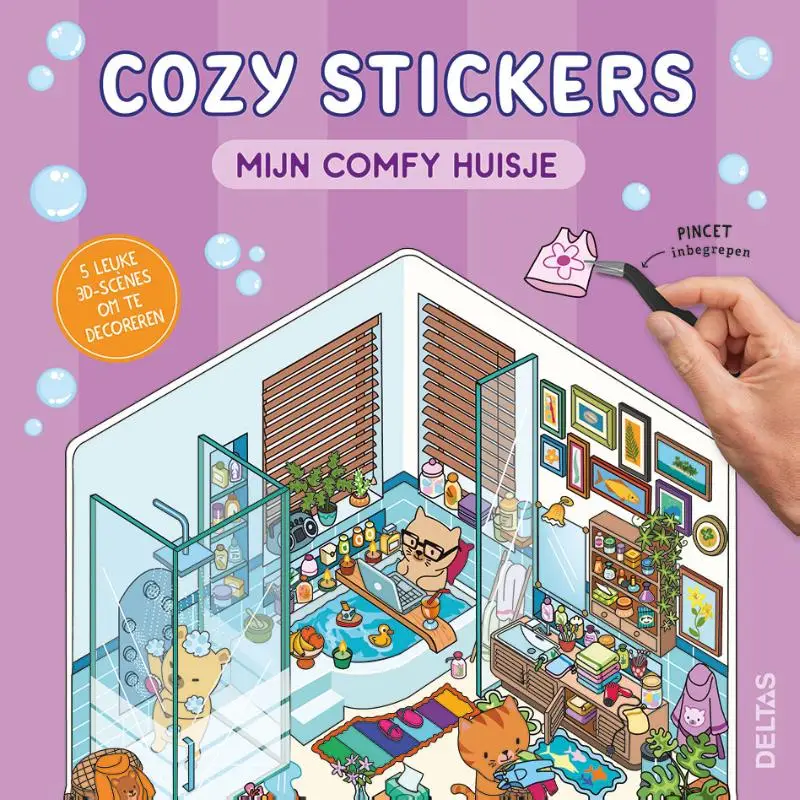 Cozy Stickers - Mijn comfy huisje