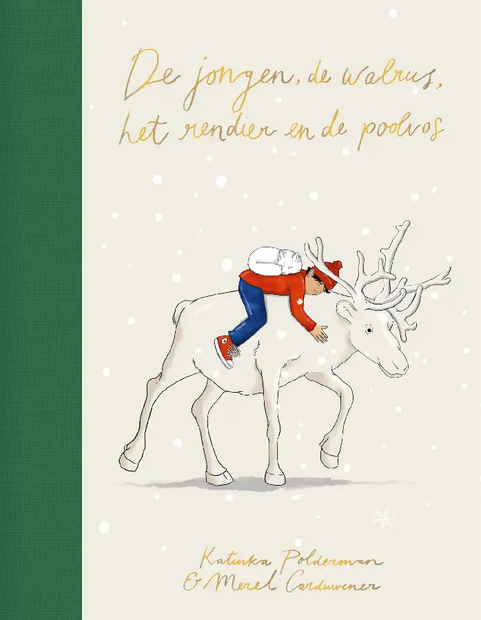 De jongen, de walrus, het rendier en de poolvos