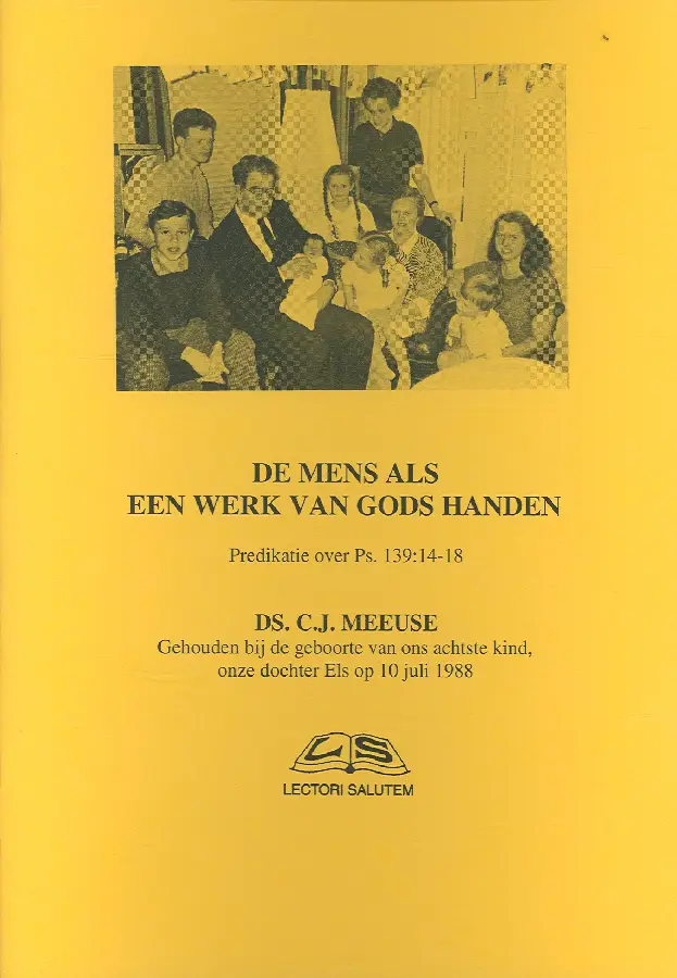 MENS ALS EEN WERK VAN GODS HANDEN