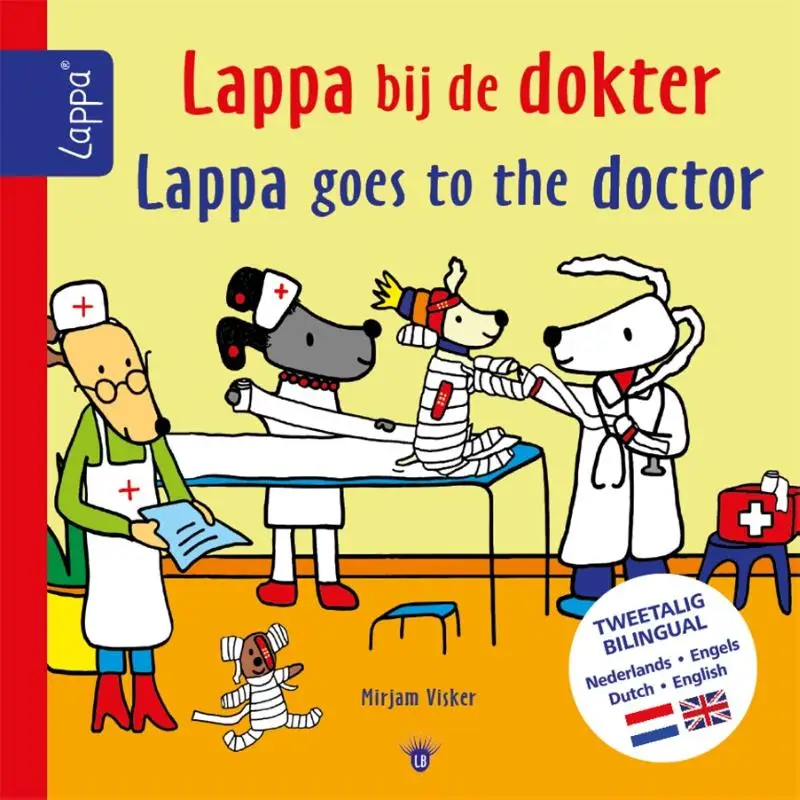 Lappa bij de dokter-Lappa goes to the doctor (NL-Engels)
