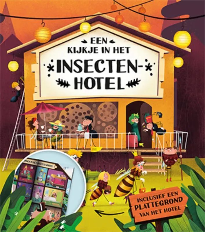 Kijkje in het Insectenhotel