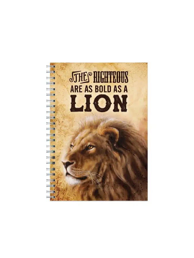 Wire O Hard Journal Lion - The righteous