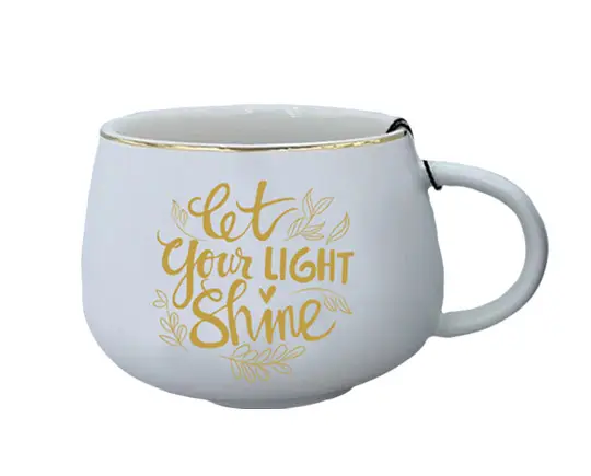 Ceramic Mug Let your light shine
