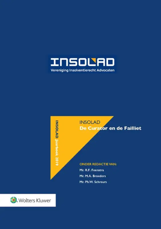 De curator en de failliet / 2019