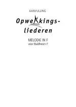 Opwekking muziekboek 871-883 in F
