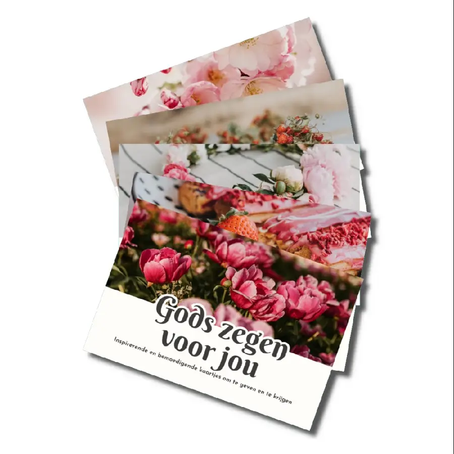 Gods zegen voor jou  Zegenkaartjes