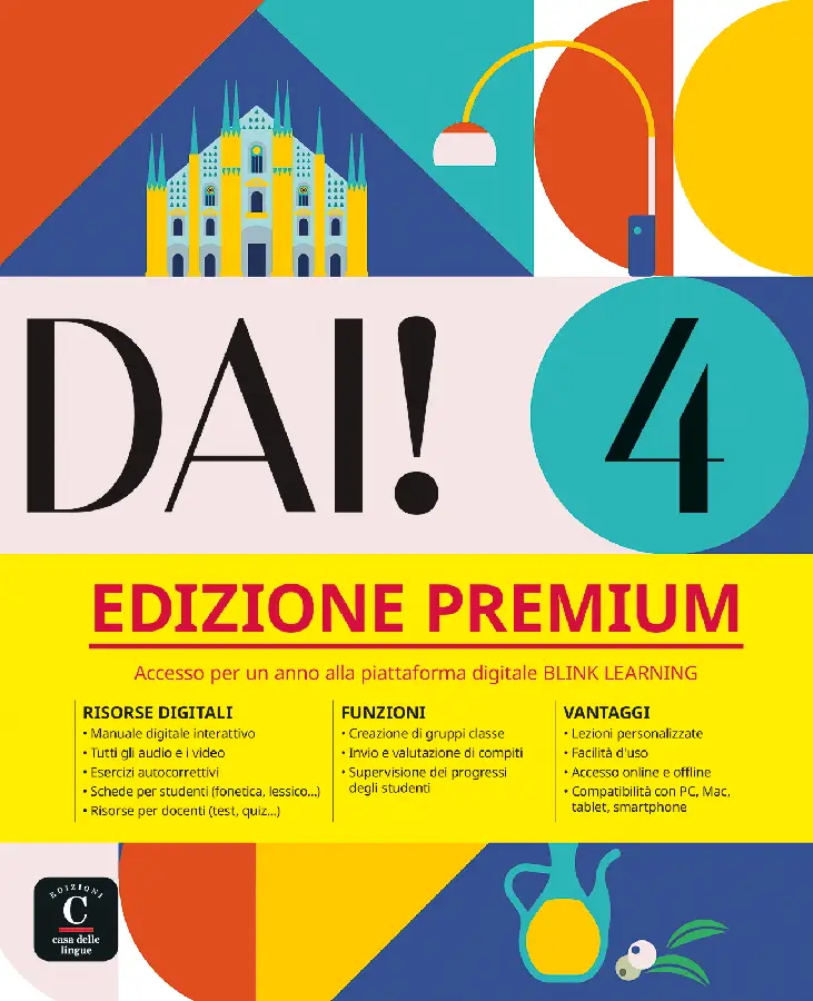 Dai!4 Libro dello studente + essercizi Edizione premium