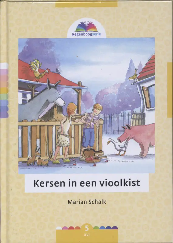 KERSEN IN EEN VIOOLKIST