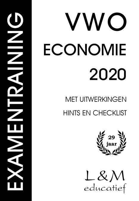 Examentraining / Vwo Economie 2020