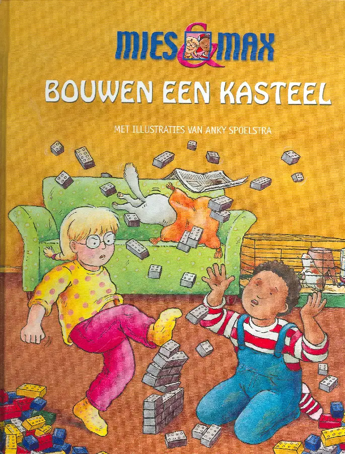 Mies en Max bouwen een kasteel