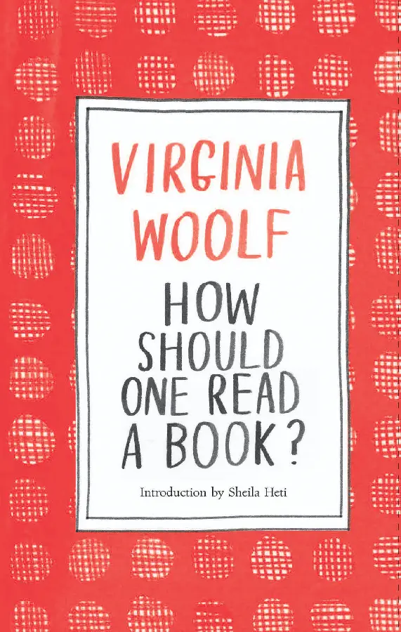 How Should One Read a Book?