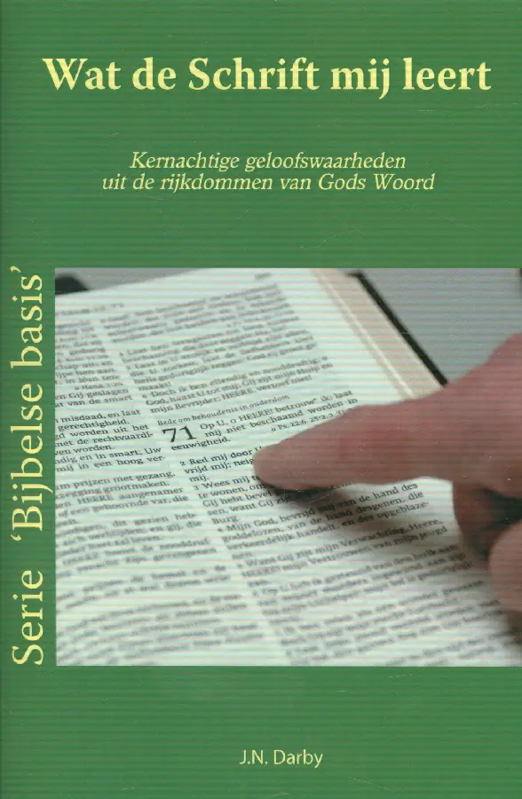 WAT DE SCHRIFT MIJ LEERT