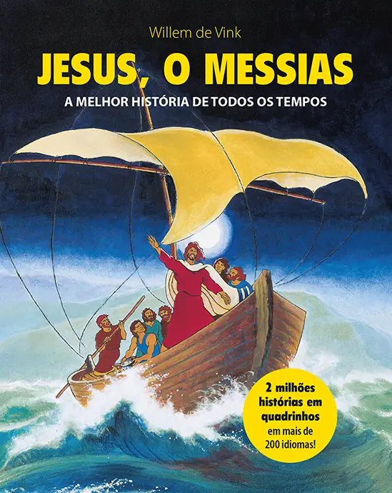 Jezus Messias stripboek portugees