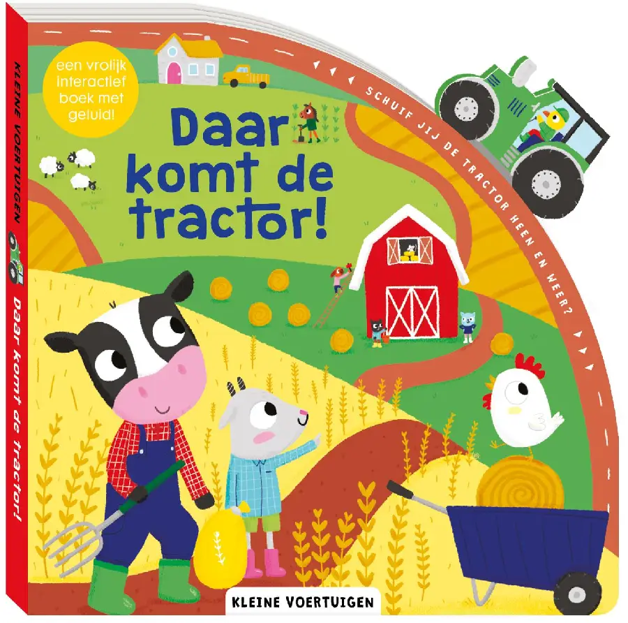 Daar komt de tractor