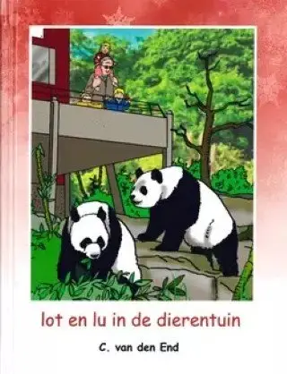 Lot en lu in de dierentuin
