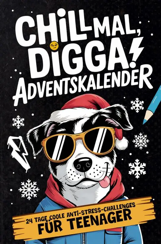 Chill Mal, Digga! Adventskalender für Teenager Jungs und Mädchen