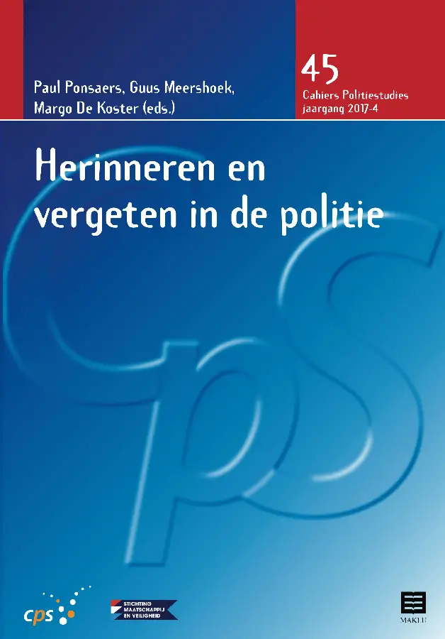 Herinneren en vergeten in de politie