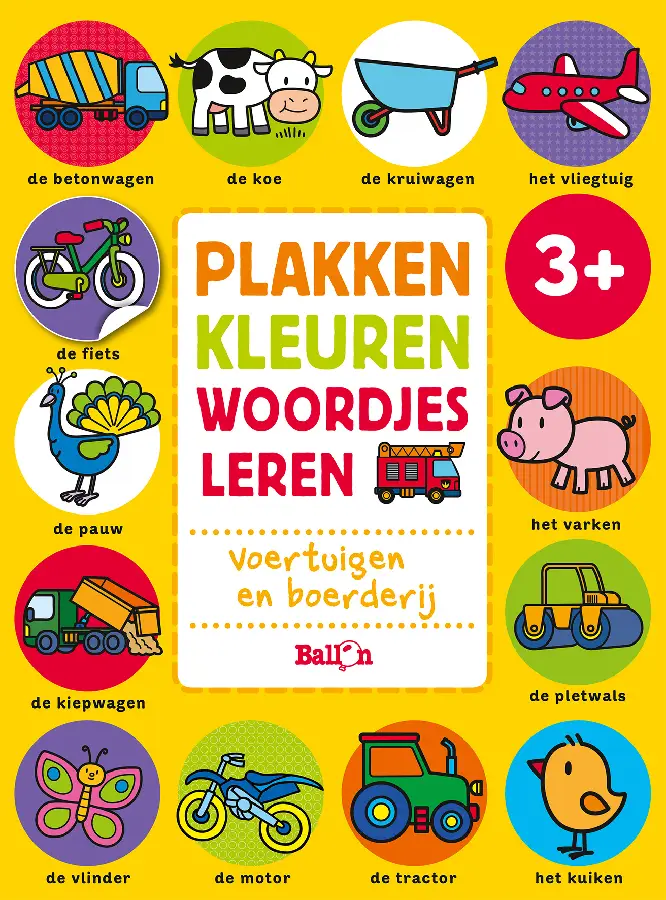 Voertuigen en boerderij