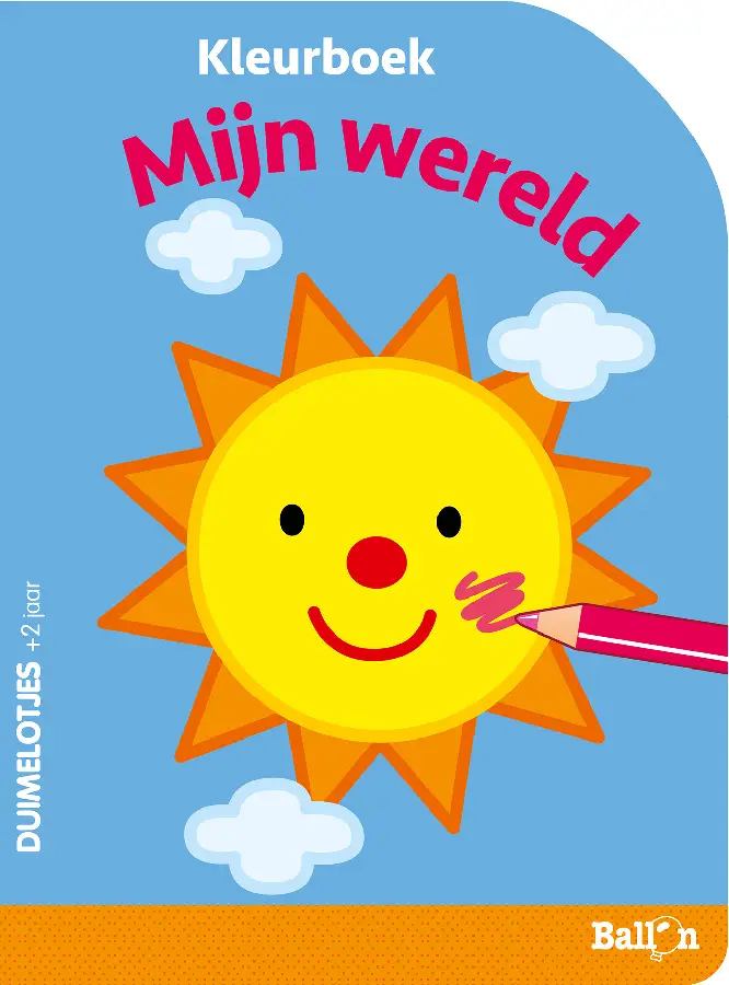 Mijn wereld kleurboek 2+