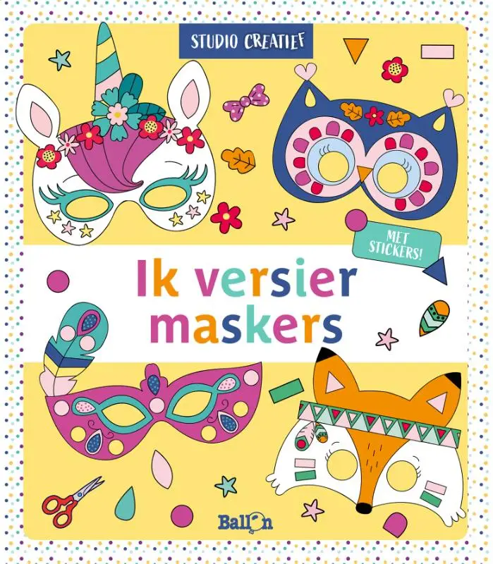 Maskers geel 3+