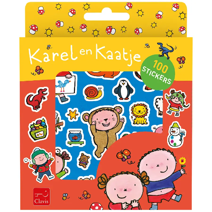 Karel en Kaatje stickerset