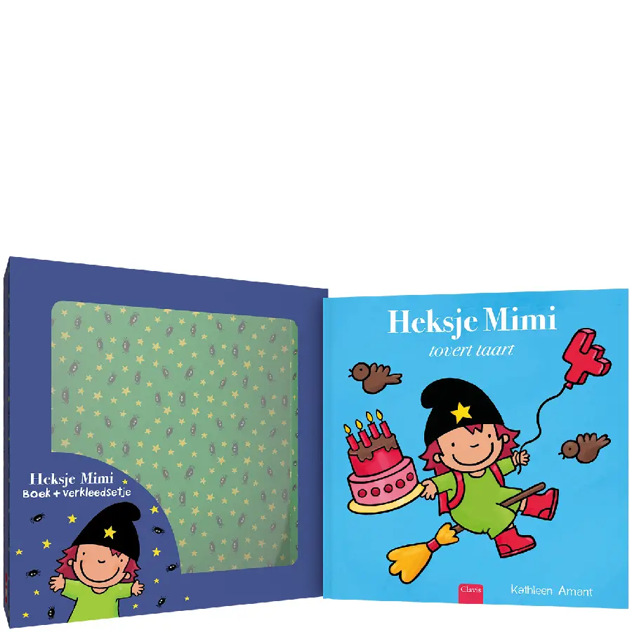 Heksje Mimi boek + verkleedsetje