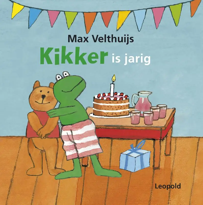 KIKKER IS JARIG KARTONBOEK