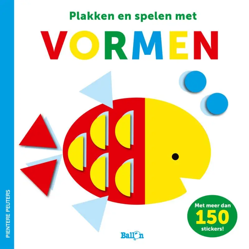 Vormen stickerboek