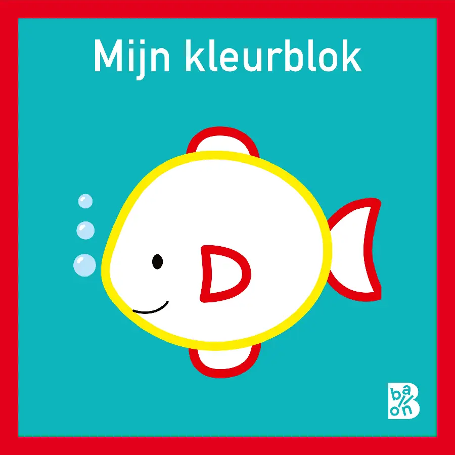 Mijn kleurblok vis