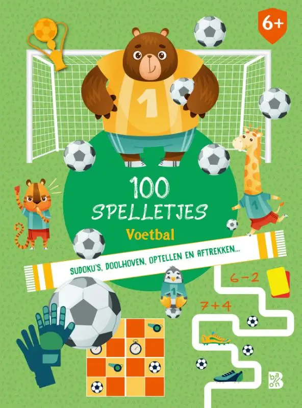 100 spelletjes 6+ voetbal
