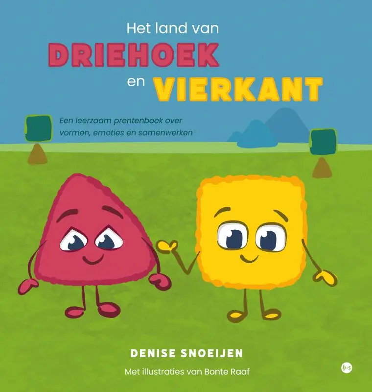 Land van driehoek en vierkant